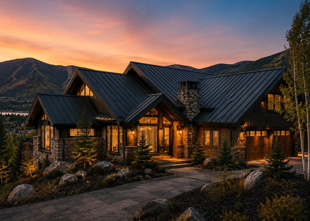 Standing Seam Metal project in Park City, UT · Deer Valley