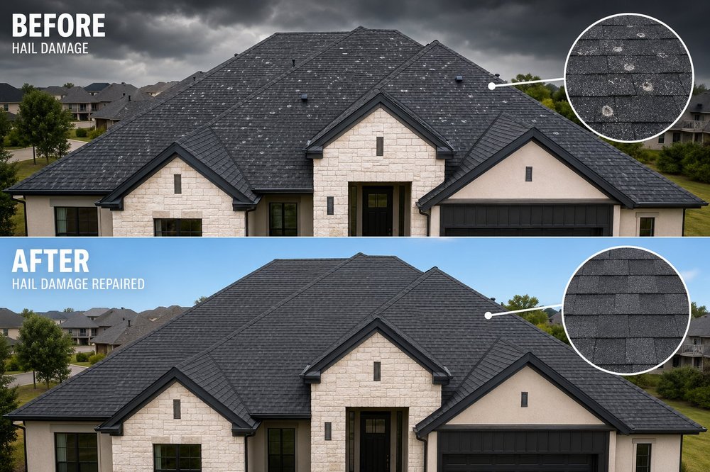 Storm Claim project in Sandy, UT